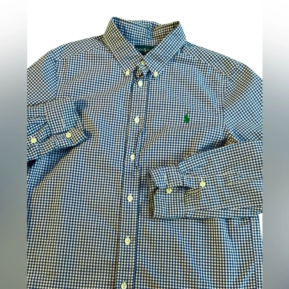 Youth Boy Ralph Lauren Button Down Shirt size‎ Large 14/16